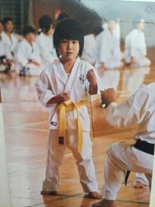 ５歳　空手画像