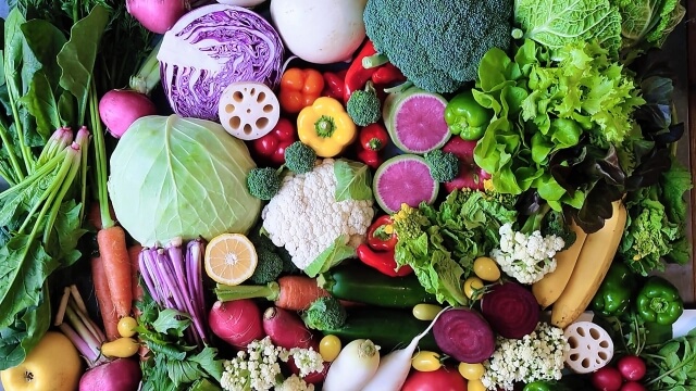 カラフルな野菜