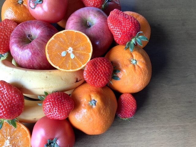 さまざまなフルーツ２