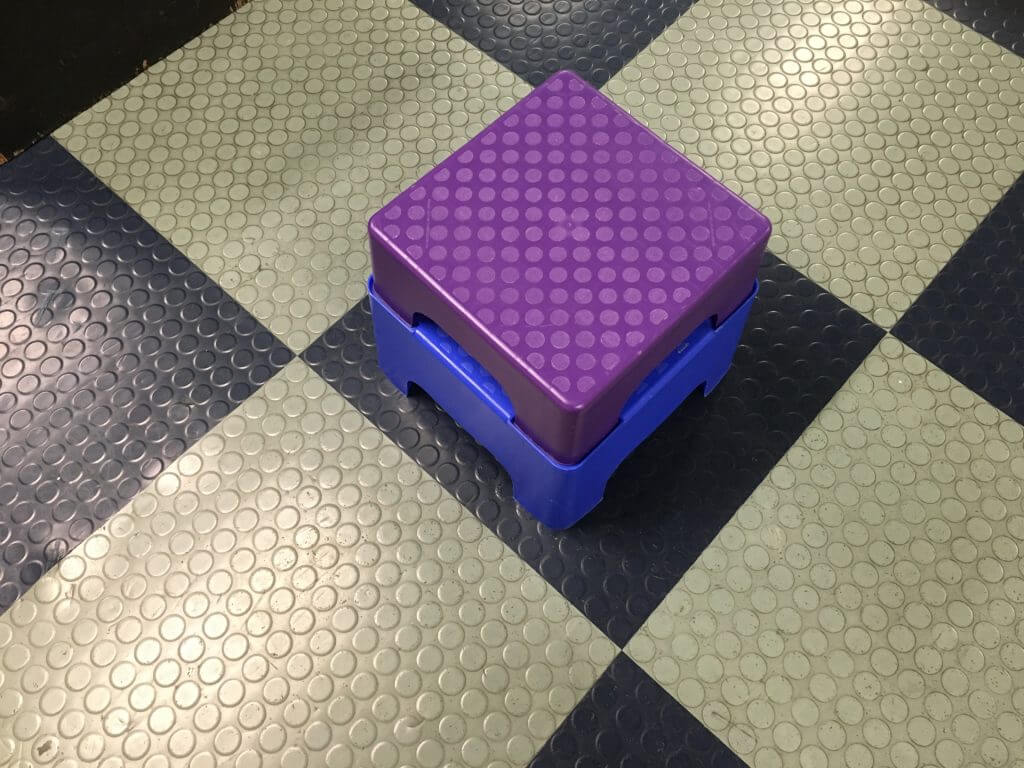 ２つのステップボックス