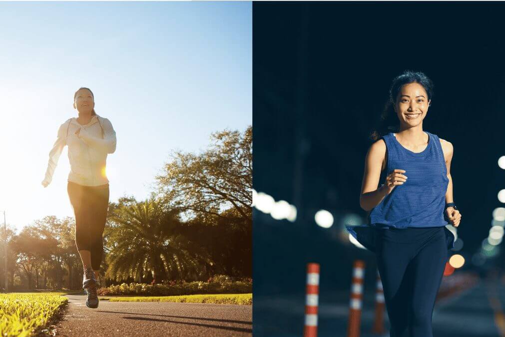 ランニングを朝と夜両方する3つのメリットとデメリット！ダイエットならどっちがいい？