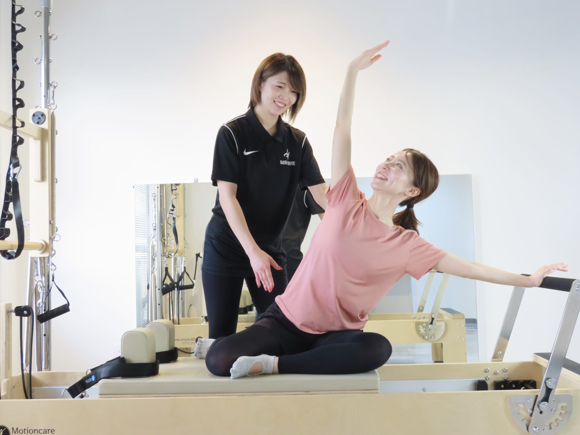 マシンピラティス指導風景